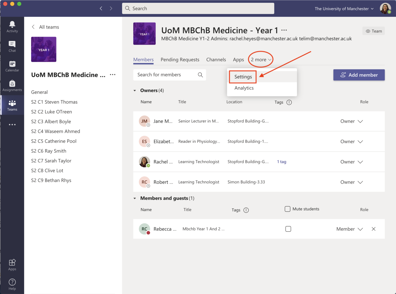 Using Teams as a Discussion Board Technology Enhanced Learning and Design